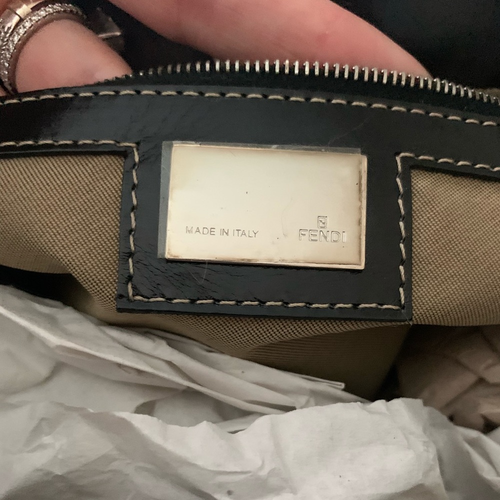 Fendi rabbit fur tote - Picture 5 of 5